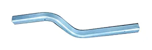 アルミ角管 40*45*4mm R=100mm
